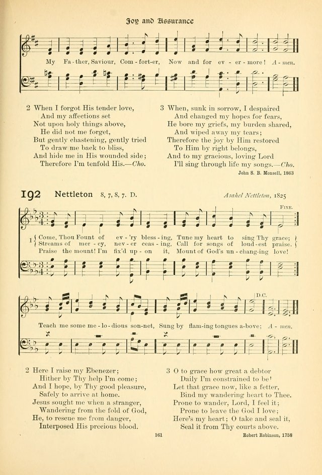 Praise Songs: a Collection of Hymns and Tunes page 174