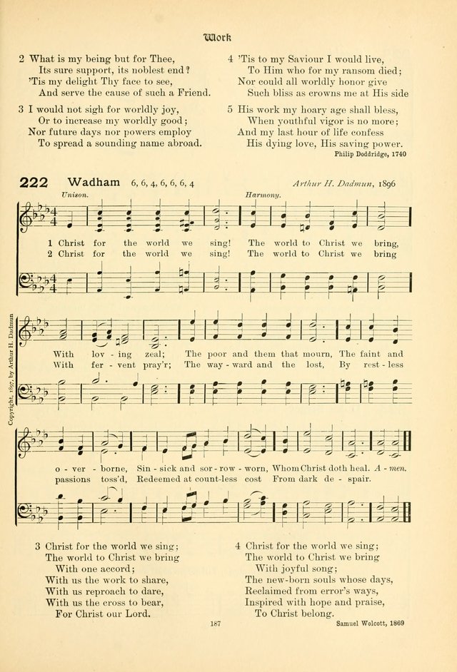 Praise Songs: a Collection of Hymns and Tunes page 200