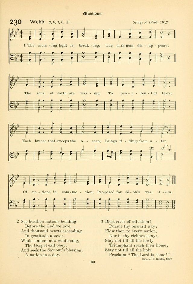 Praise Songs: a Collection of Hymns and Tunes page 206