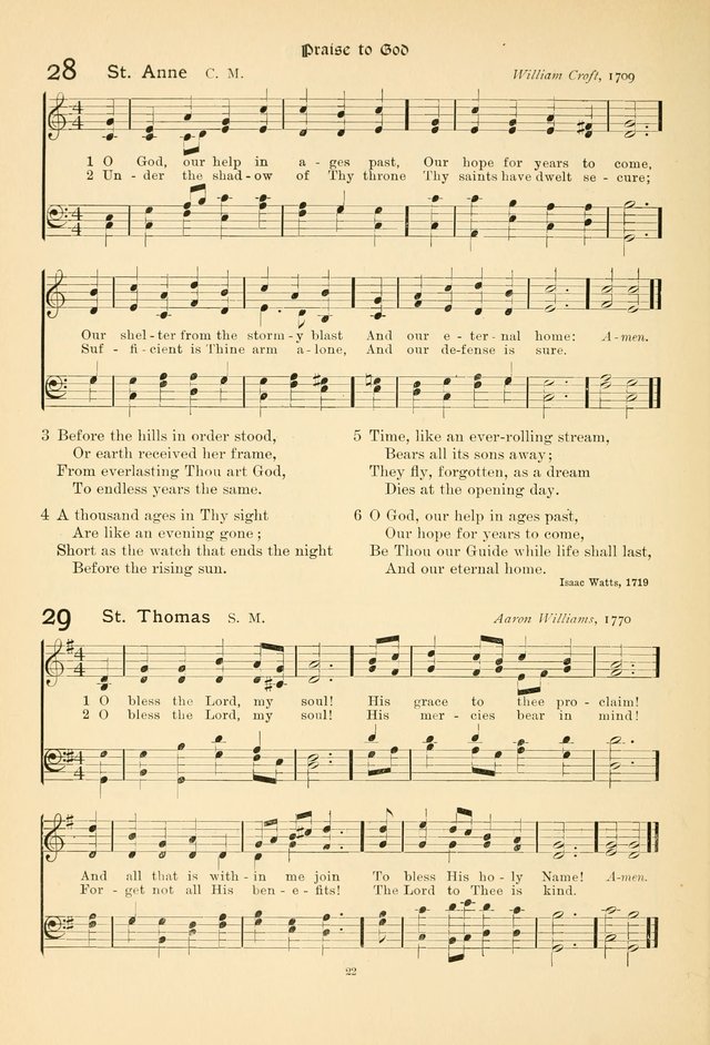 Praise Songs: a Collection of Hymns and Tunes page 35