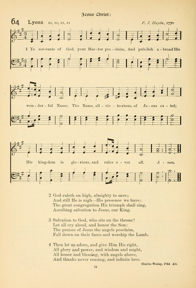 Praise Songs: a Collection of Hymns and Tunes page 67