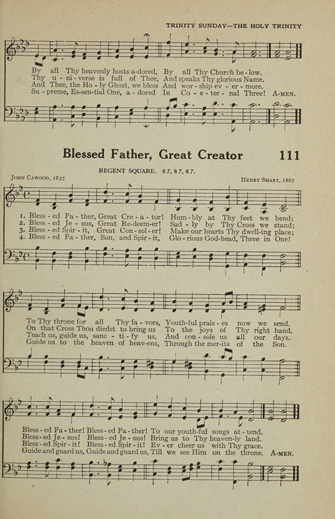 The Parish School Hymnal page 105