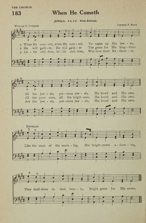 The Parish School Hymnal page 166