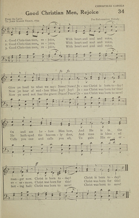 The Parish School Hymnal page 33