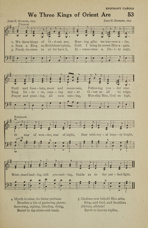 The Parish School Hymnal page 53