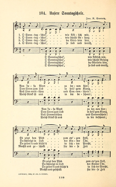 Die Perle: Sang und Klang für Sonntagschulen und Jugendvereine page 118