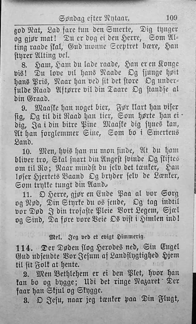 Psalmebog, udgiven af Synoden for den norske evangelisk-lutherske Kirke i Amerika (2nd ed.) page 115