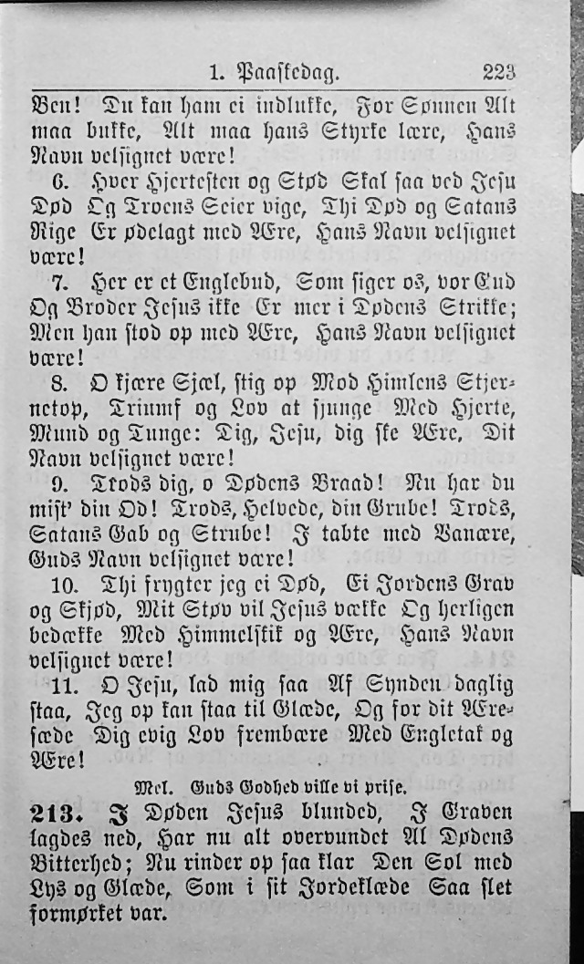 Psalmebog, udgiven af Synoden for den norske evangelisk-lutherske Kirke i Amerika (2nd ed.) page 229