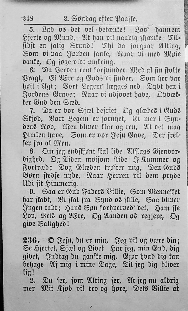 Psalmebog, udgiven af Synoden for den norske evangelisk-lutherske Kirke i Amerika (2nd ed.) page 253