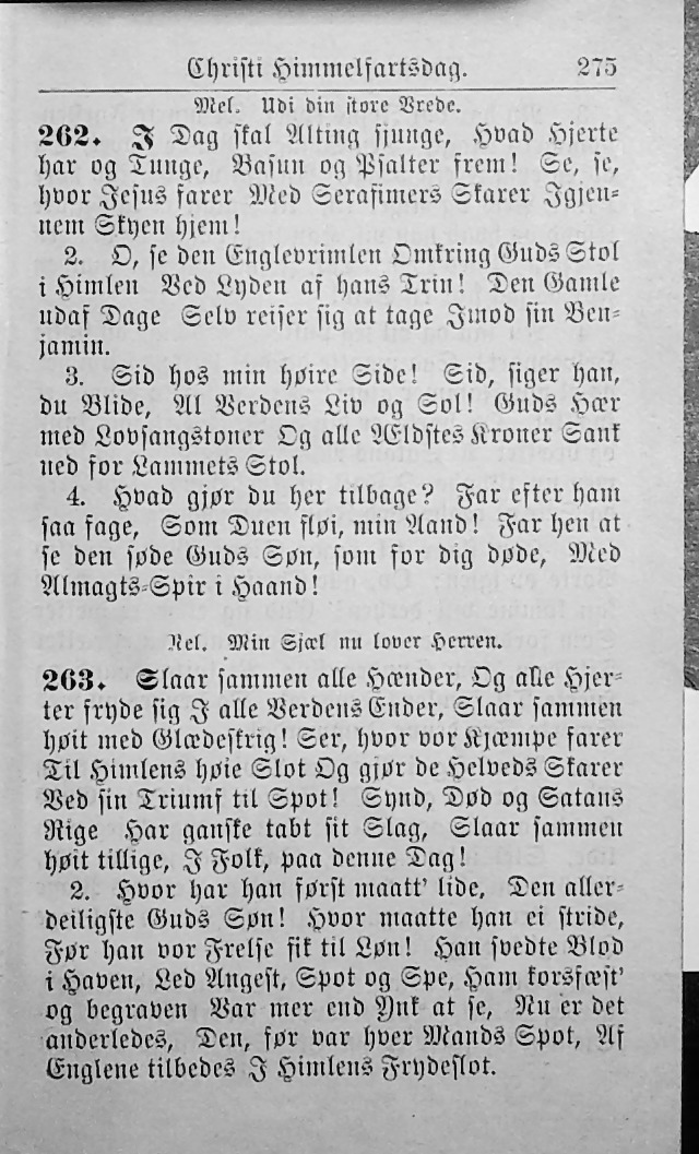 Psalmebog, udgiven af Synoden for den norske evangelisk-lutherske Kirke i Amerika (2nd ed.) page 281