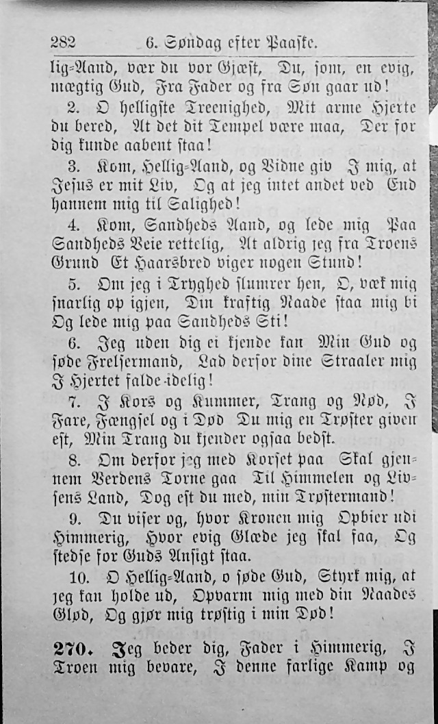 Psalmebog, udgiven af Synoden for den norske evangelisk-lutherske Kirke i Amerika (2nd ed.) page 288