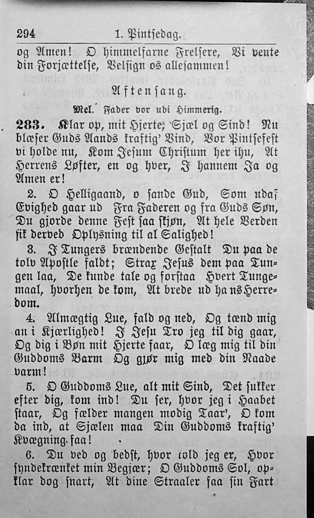 Psalmebog, udgiven af Synoden for den norske evangelisk-lutherske Kirke i Amerika (2nd ed.) page 300