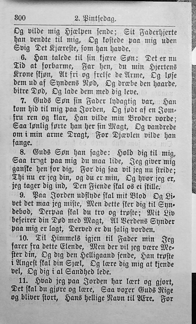 Psalmebog, udgiven af Synoden for den norske evangelisk-lutherske Kirke i Amerika (2nd ed.) page 306