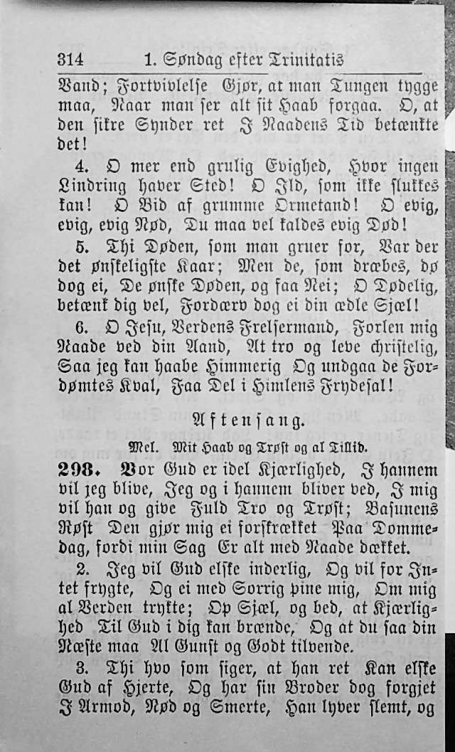 Psalmebog, udgiven af Synoden for den norske evangelisk-lutherske Kirke i Amerika (2nd ed.) page 320