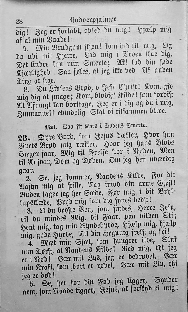 Psalmebog, udgiven af Synoden for den norske evangelisk-lutherske Kirke i Amerika (2nd ed.) page 33