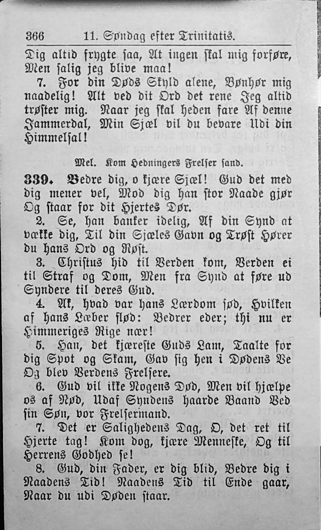 Psalmebog, udgiven af Synoden for den norske evangelisk-lutherske Kirke i Amerika (2nd ed.) page 372