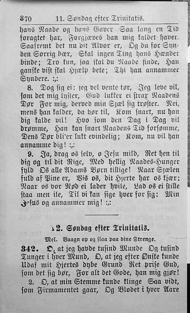 Psalmebog, udgiven af Synoden for den norske evangelisk-lutherske Kirke i Amerika (2nd ed.) page 376