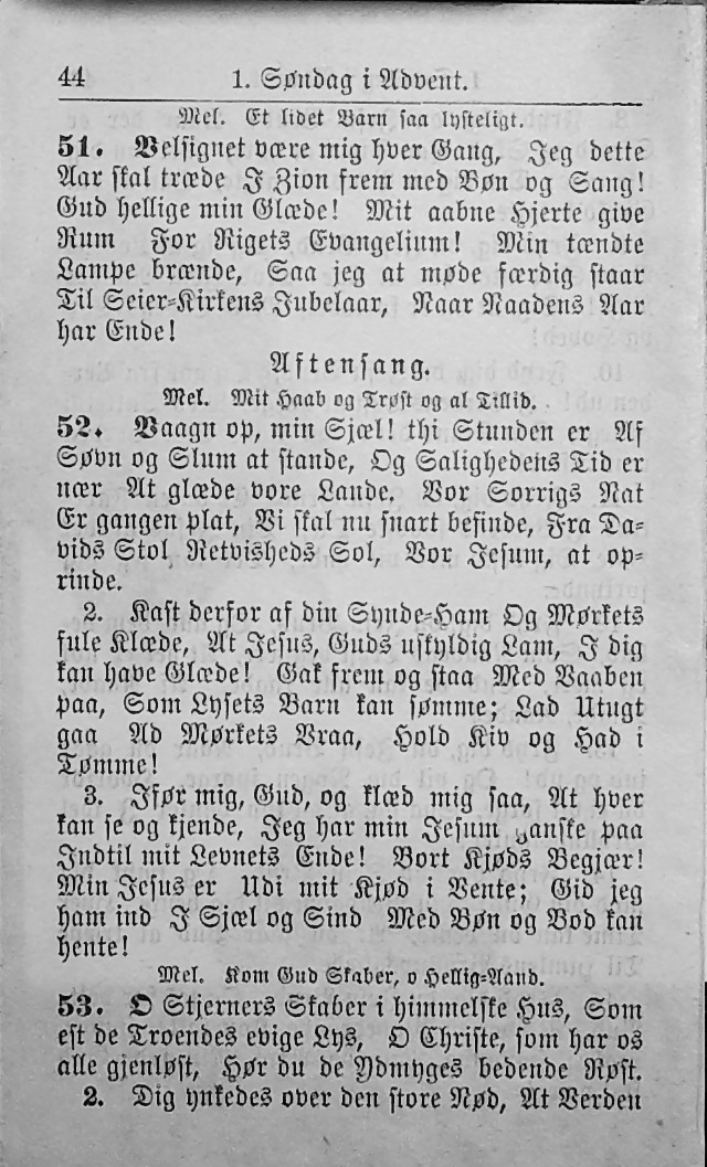 Psalmebog, udgiven af Synoden for den norske evangelisk-lutherske Kirke i Amerika (2nd ed.) page 49