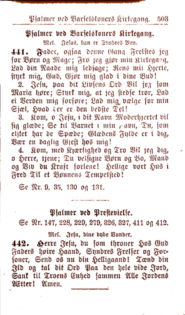 Psalmebog, udgiven af Synoden for den norske evangelisk-lutherske Kirke i Amerika (2nd ed.) page 509