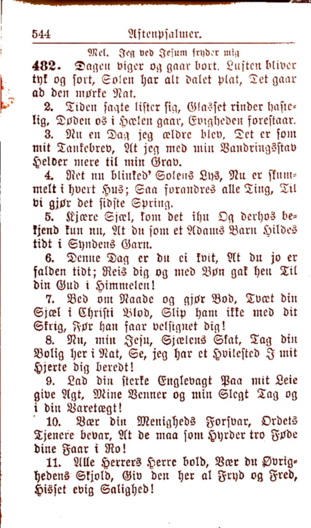 Psalmebog, udgiven af Synoden for den norske evangelisk-lutherske Kirke i Amerika (2nd ed.) page 549