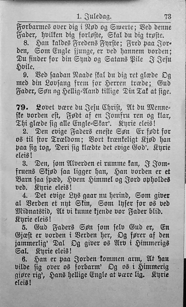 Psalmebog, udgiven af Synoden for den norske evangelisk-lutherske Kirke i Amerika (2nd ed.) page 77