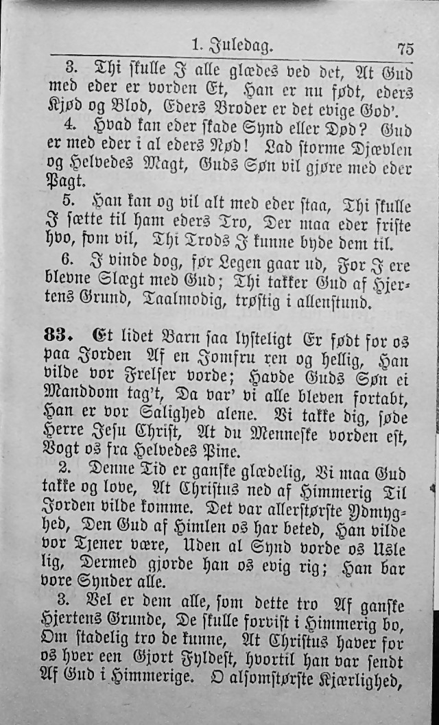 Psalmebog, udgiven af Synoden for den norske evangelisk-lutherske Kirke i Amerika (2nd ed.) page 81