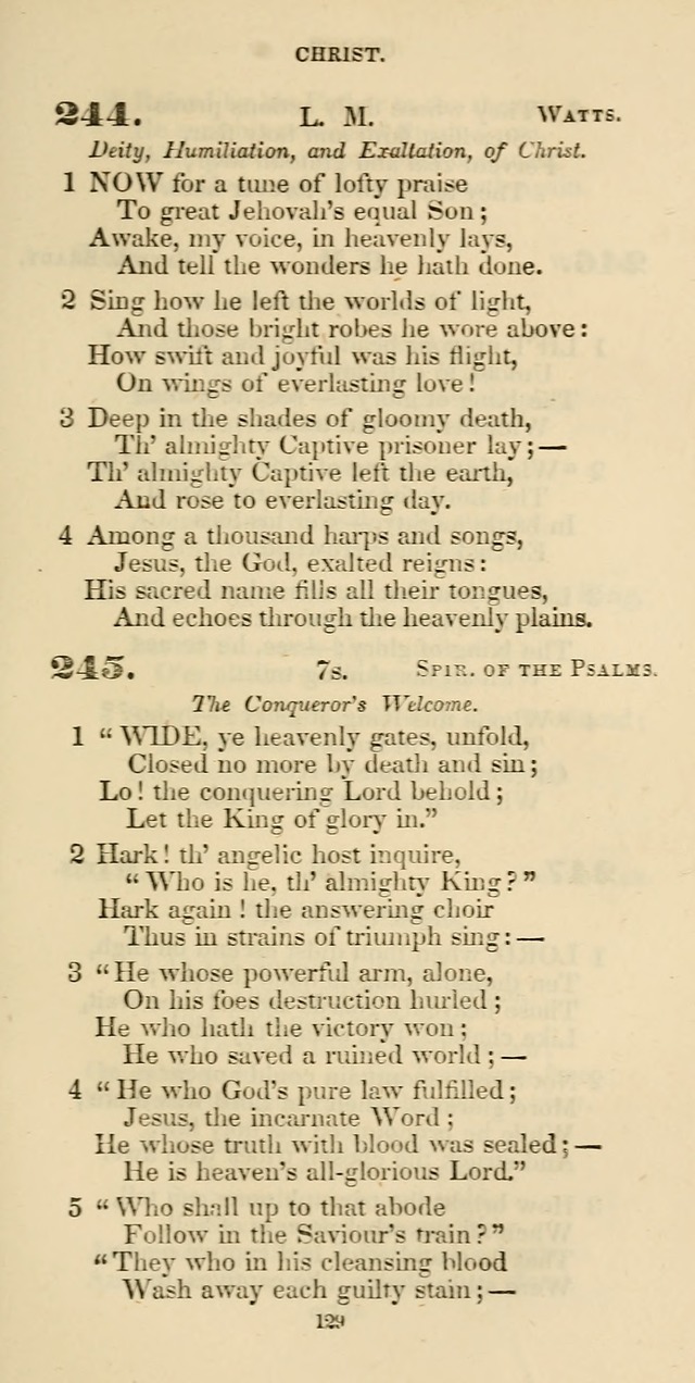 The Psalmist: a new collection of hymns for the use of Baptist churches; with a supplement page 189