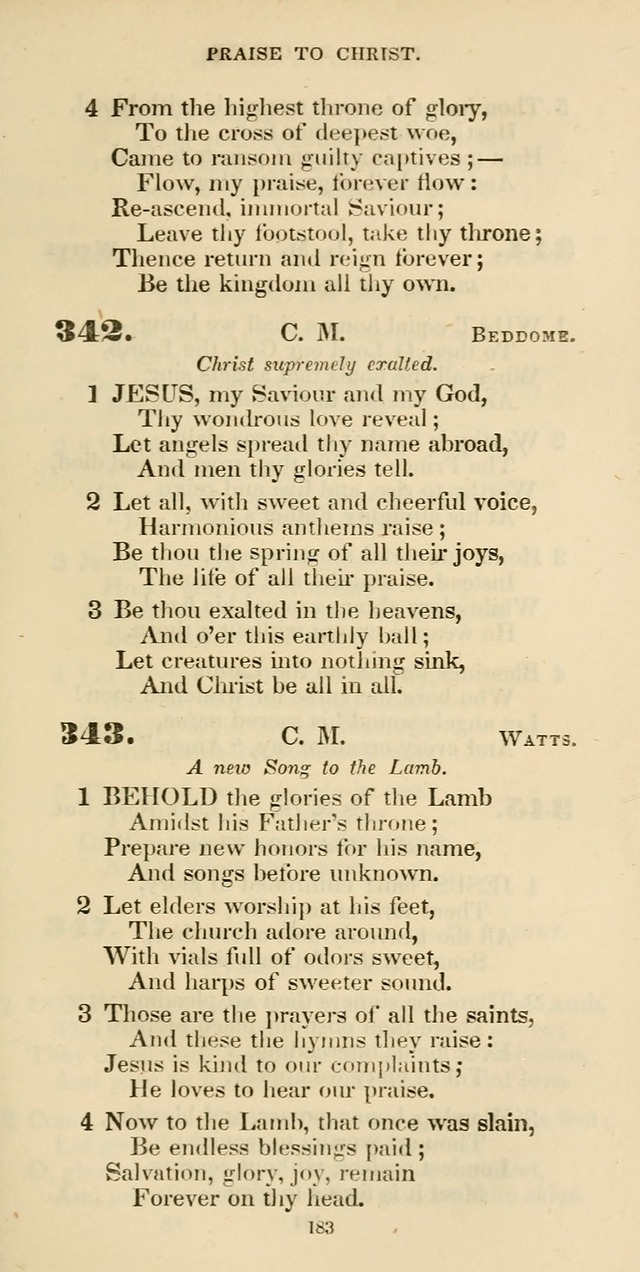 The Psalmist: a new collection of hymns for the use of Baptist churches; with a supplement page 243