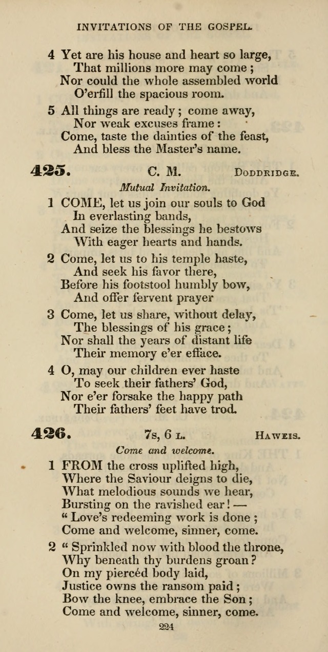 The Psalmist: a new collection of hymns for the use of Baptist churches; with a supplement page 284