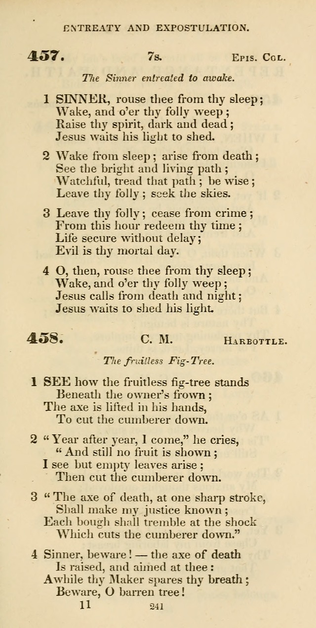 The Psalmist: a new collection of hymns for the use of Baptist churches; with a supplement page 301