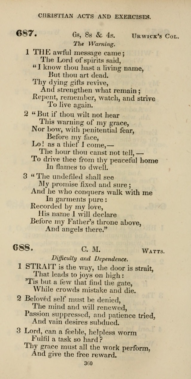 The Psalmist: a new collection of hymns for the use of Baptist churches; with a supplement page 420