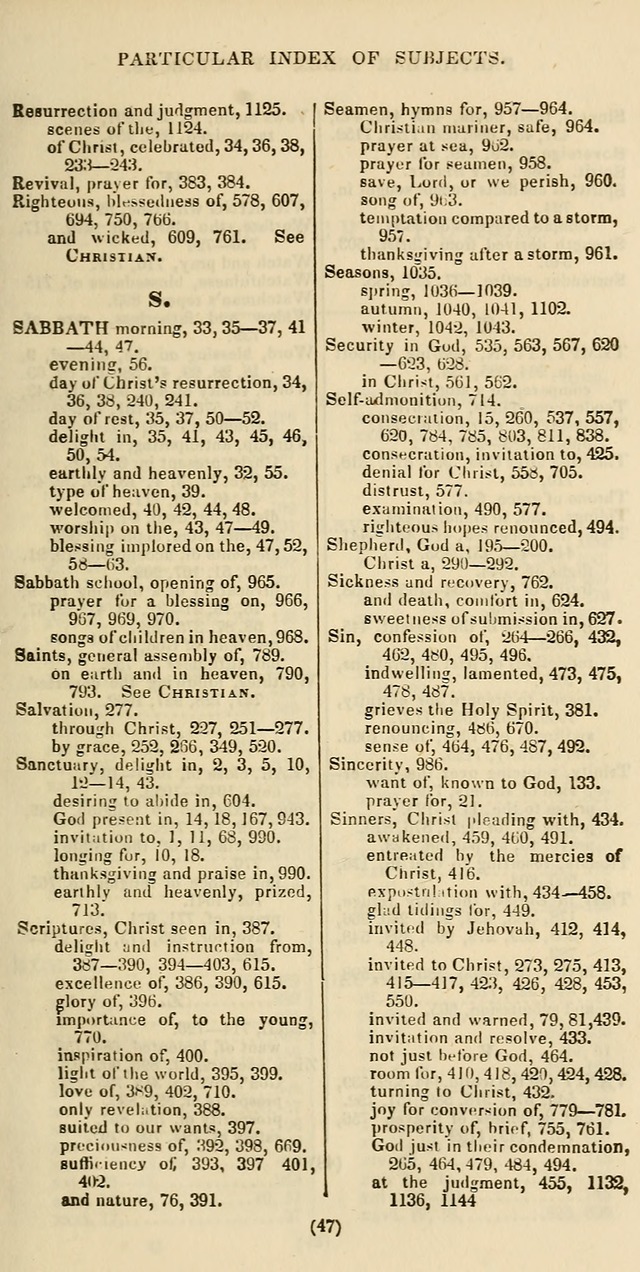 The Psalmist: a new collection of hymns for the use of Baptist churches; with a supplement page 43