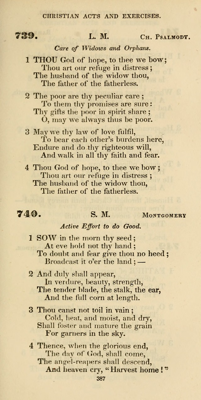 The Psalmist: a new collection of hymns for the use of Baptist churches; with a supplement page 447