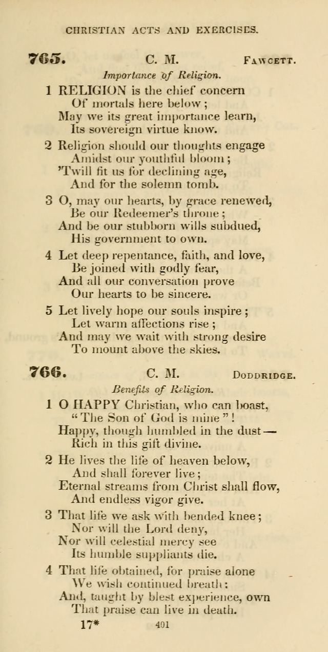 The Psalmist: a new collection of hymns for the use of Baptist churches; with a supplement page 461