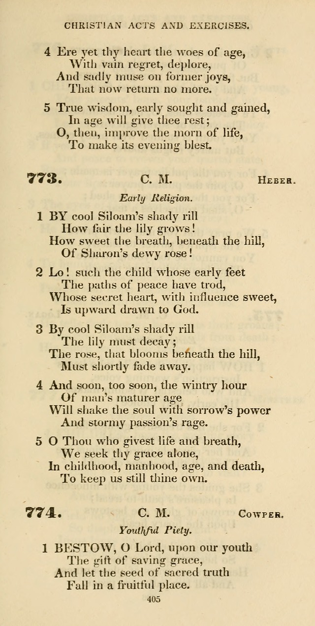 The Psalmist: a new collection of hymns for the use of Baptist churches; with a supplement page 465