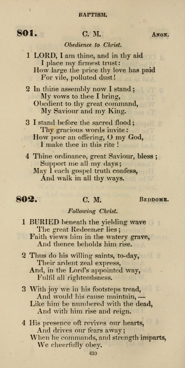 The Psalmist: a new collection of hymns for the use of Baptist churches; with a supplement page 480