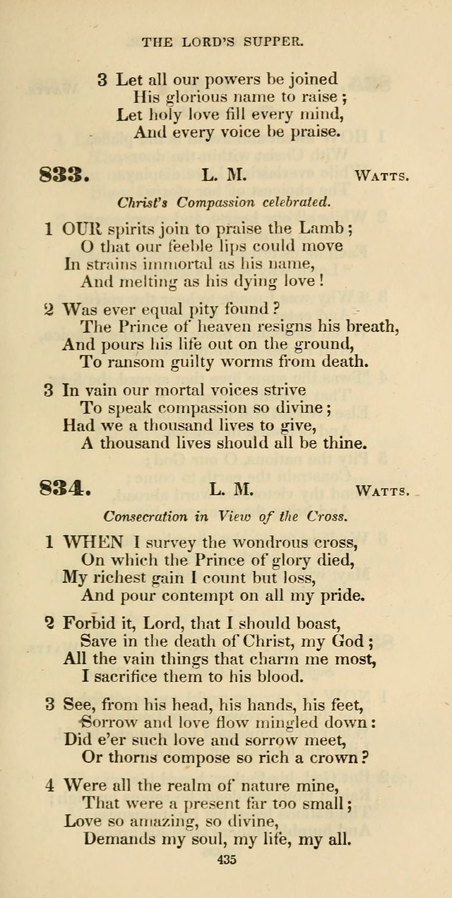 The Psalmist: a new collection of hymns for the use of Baptist churches; with a supplement page 495