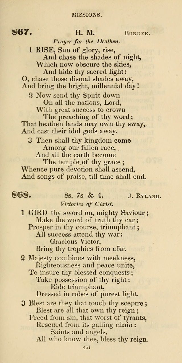 The Psalmist: a new collection of hymns for the use of Baptist churches; with a supplement page 511