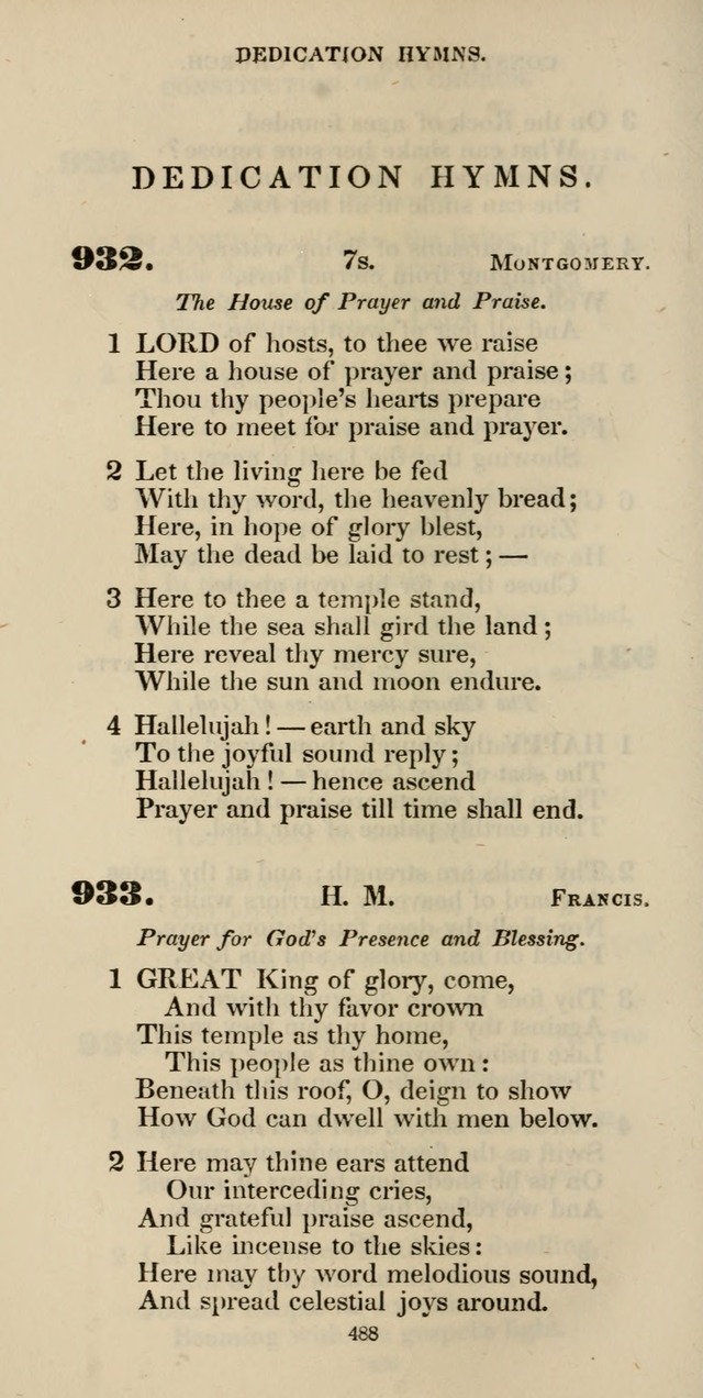 The Psalmist: a new collection of hymns for the use of Baptist churches; with a supplement page 548