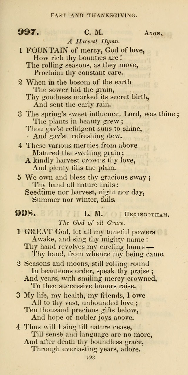 The Psalmist: a new collection of hymns for the use of Baptist churches; with a supplement page 583