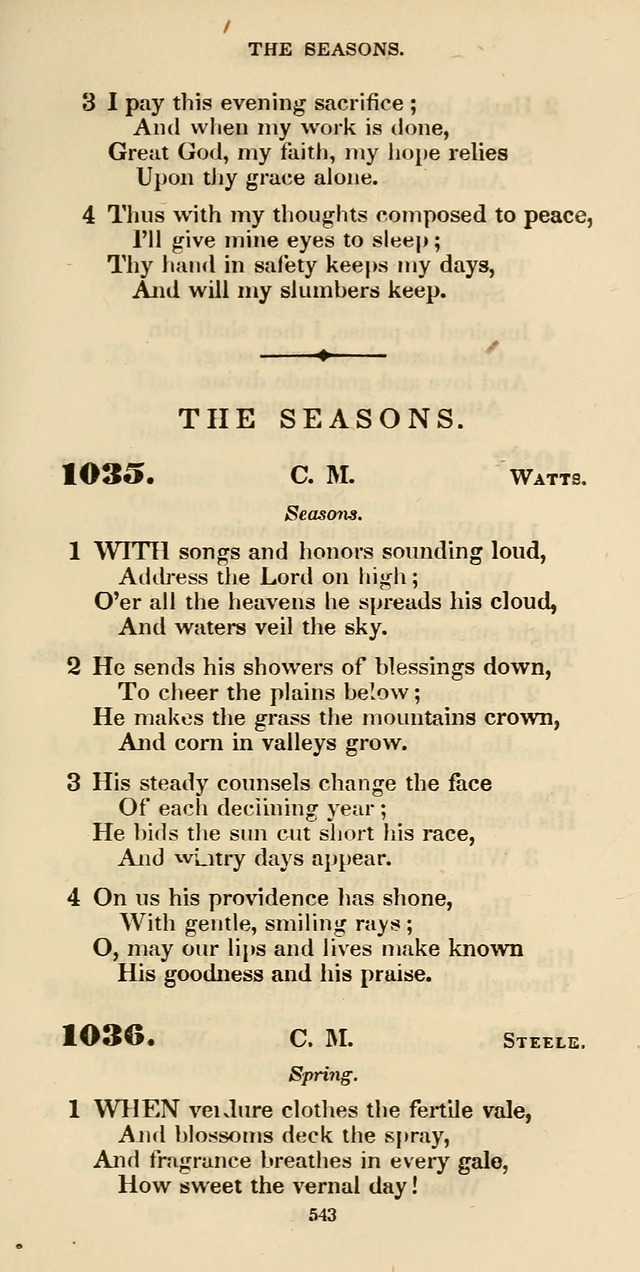 The Psalmist: a new collection of hymns for the use of Baptist churches; with a supplement page 603