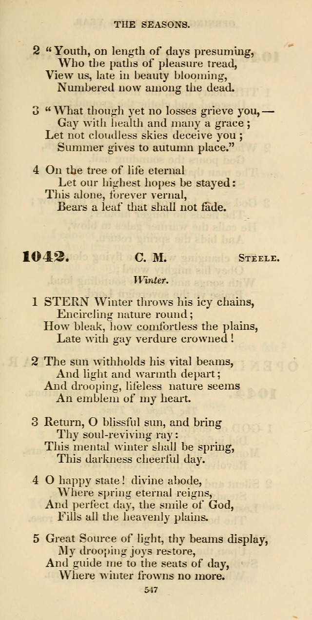 The Psalmist: a new collection of hymns for the use of Baptist churches; with a supplement page 607