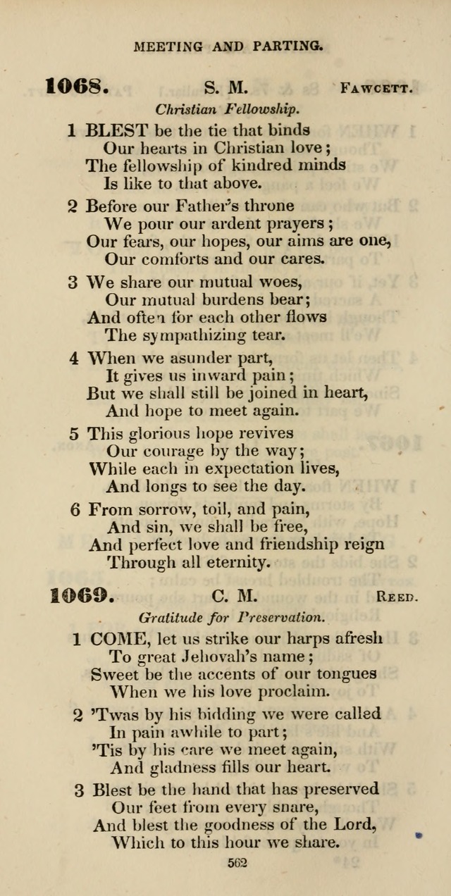 The Psalmist: a new collection of hymns for the use of Baptist churches; with a supplement page 622