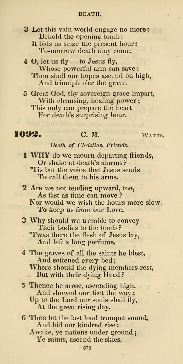 The Psalmist: a new collection of hymns for the use of Baptist churches; with a supplement page 635