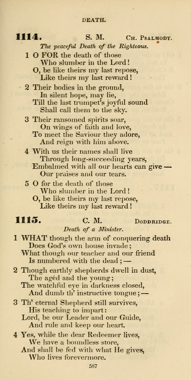 The Psalmist: a new collection of hymns for the use of Baptist churches; with a supplement page 647