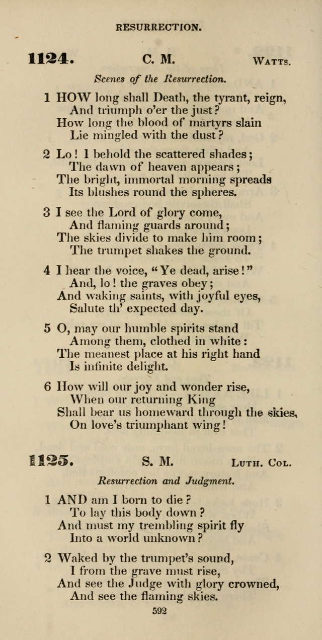 The Psalmist: a new collection of hymns for the use of Baptist churches; with a supplement page 652