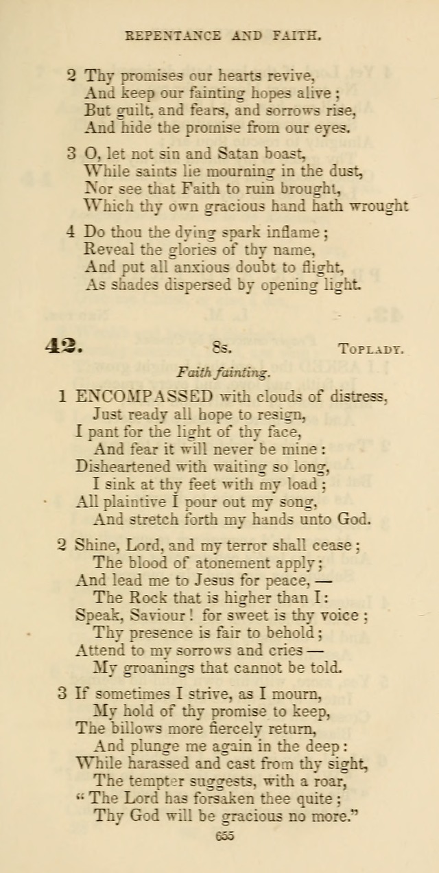 The Psalmist: a new collection of hymns for the use of Baptist churches; with a supplement page 715