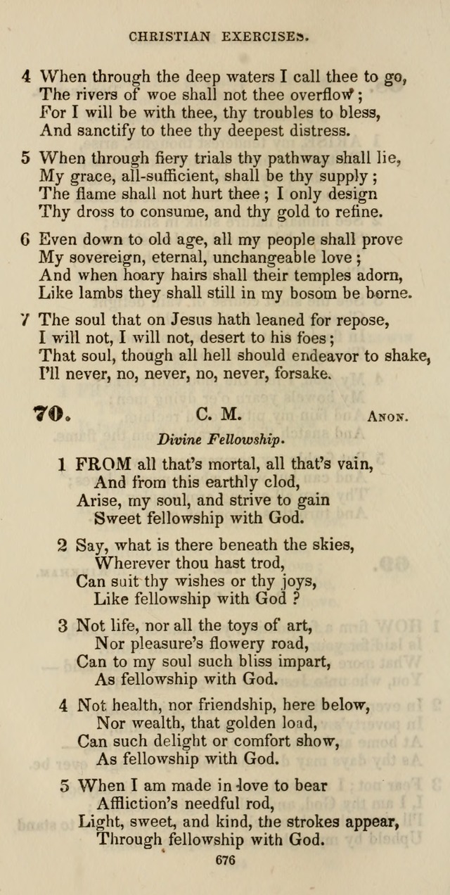 The Psalmist: a new collection of hymns for the use of Baptist churches; with a supplement page 736