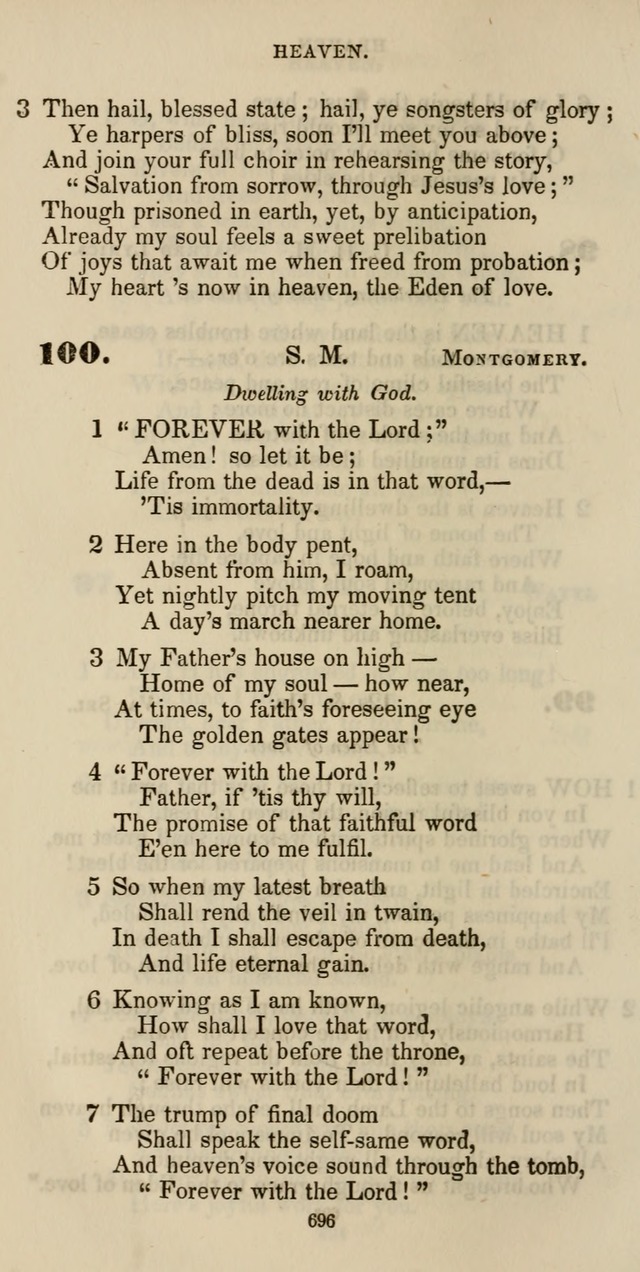 The Psalmist: a new collection of hymns for the use of Baptist churches; with a supplement page 756