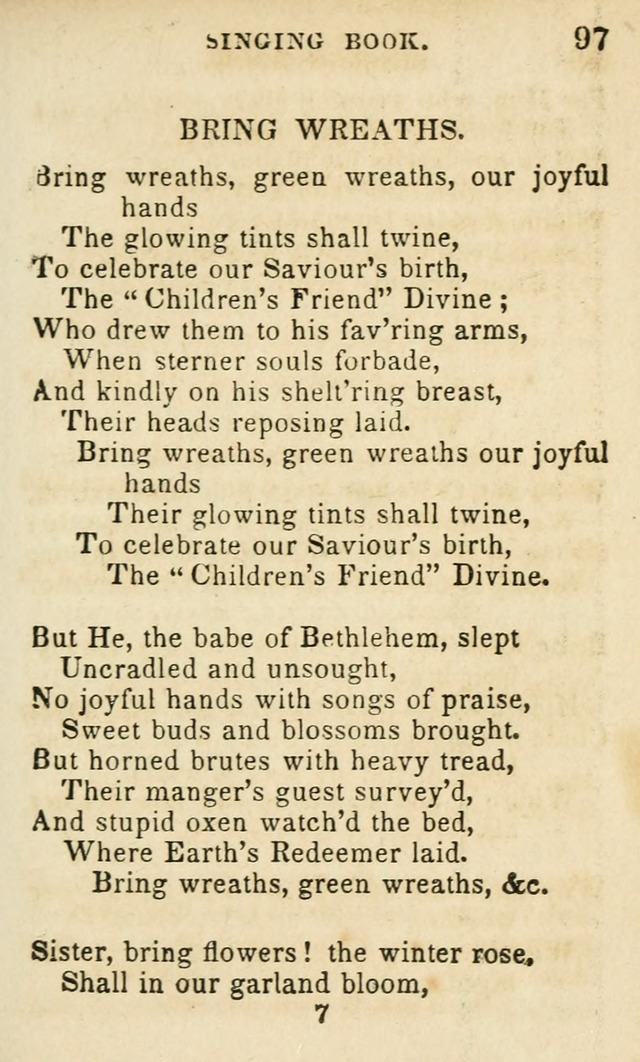 The Public School Singing Book: a collection of original and other songs, odes, hymns, anthems, and chants used in the various public schools page 101